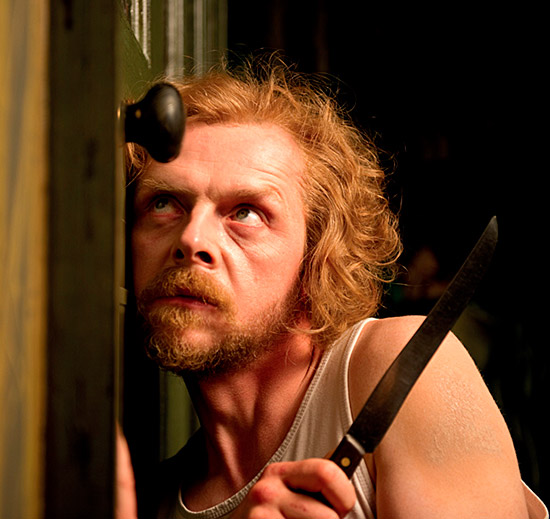 Simon Pegg en “A Fantastic Fear of Everything”